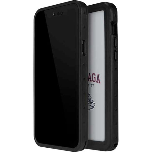 Gonzaga University Collegiate Text iPhone 15 Pro Waterproof Case